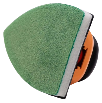 Green Mouse Pad with Holder