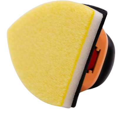 Yellow Mouse Pad with Holder