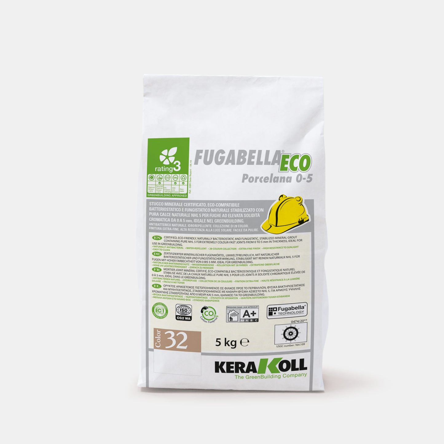 Kerakoll Fugabella Eco Porcelana - 5kg